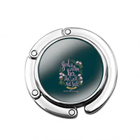 Accroche sac à main Citation souriante - modèle images 4 - AccrocheMonSac ™