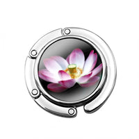 Accroche sac à main Fleur nénuphard - modèle images 7 - AccrocheMonSac ™