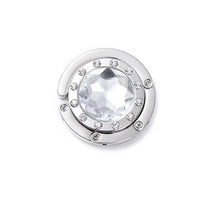 Accroche sac à main gros diamant fuchsia - modèle white / China - AccrocheMonSac ™