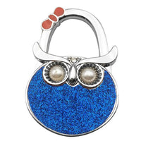 Accroche sac à main hiboux jolie - modèle Blue - AccrocheMonSac ™