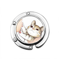 Accroche sac à main chat drôle - modèle images 3 - AccrocheMonSac ™