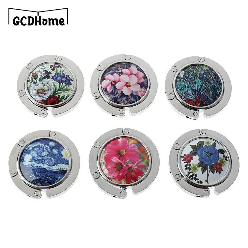 Accroche sac à main vert brillant