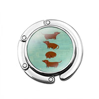 Accroche sac à main Teckel - modèle images 2 - AccrocheMonSac ™