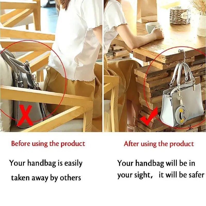 Accroche Sac À Main Fleurie