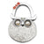 Accroche sac à main luxe hiboux - modèle Silver - AccrocheMonSac ™