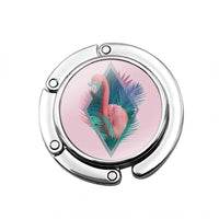 Accroche sac à main Flamand Rose - modèle images 6 - AccrocheMonSac ™