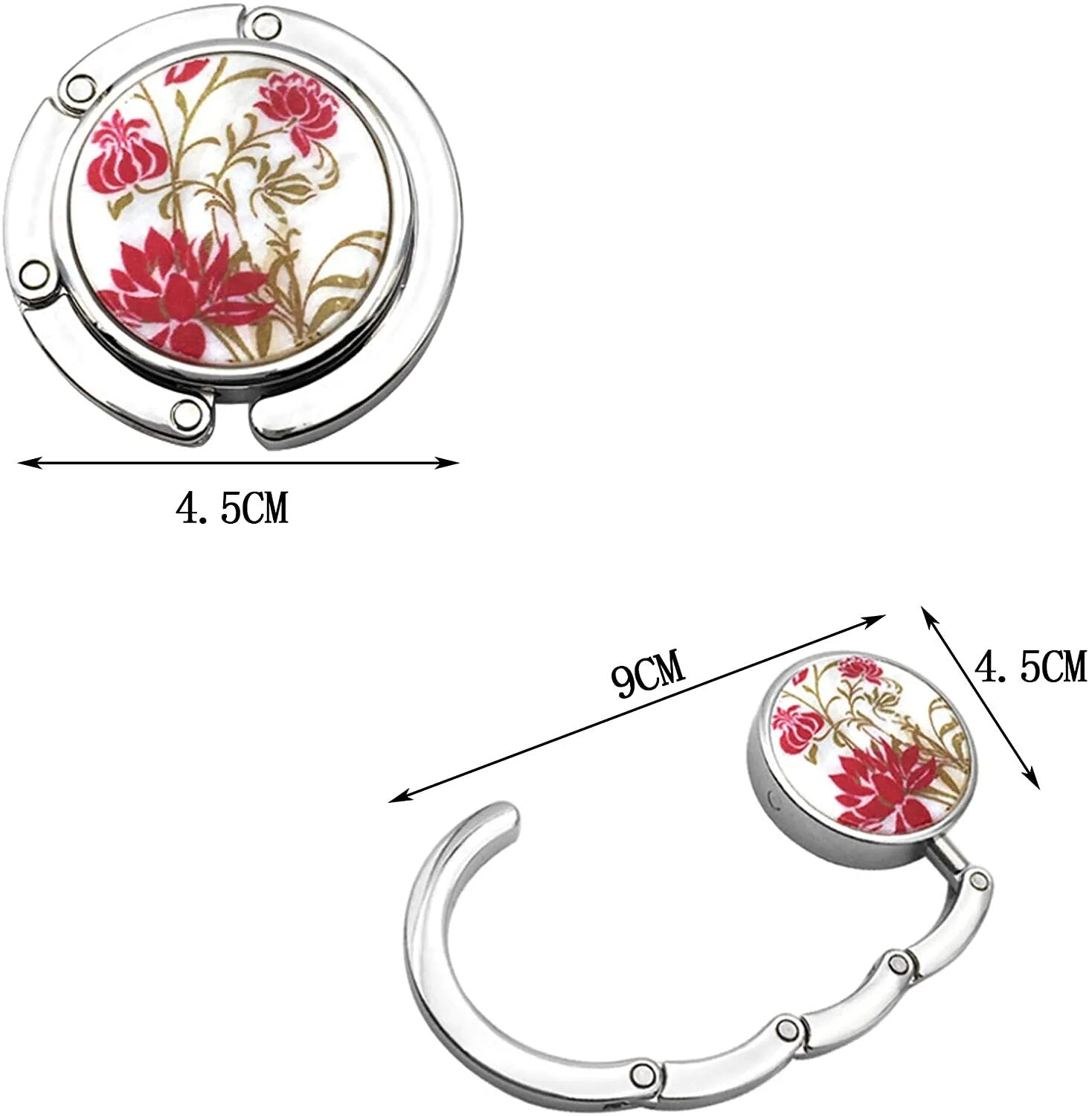 Accroche Sac À Main Fleurie