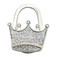 Accroche sac à main couronne à paillètes - modèle 2 - AccrocheMonSac ™