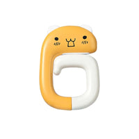 Accroche sac à dos enfant panda - modèle Yellow cat - AccrocheMonSac ™