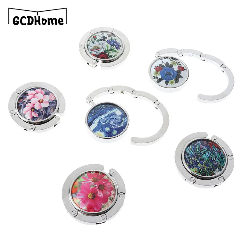 Accroche sac à main vert brillant