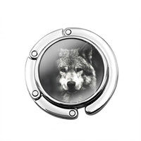 Accroche sac à main Loup Blanc - modèle images 8 - AccrocheMonSac ™