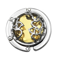 Accroche sac à main chic cœur blanc - modèle A3 - AccrocheMonSac ™