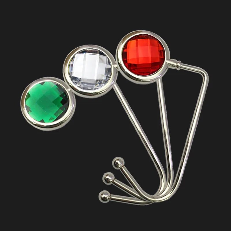 Accroche sac à main en métal papillon