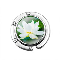 Accroche sac à main Fleur nénuphard - modèle images 1 - AccrocheMonSac ™