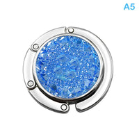 Accroche sac à main vert brillant - modèle Style9 A5 - AccrocheMonSac ™