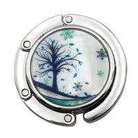 Accroche sac à main fleurie - modèle F - AccrocheMonSac ™