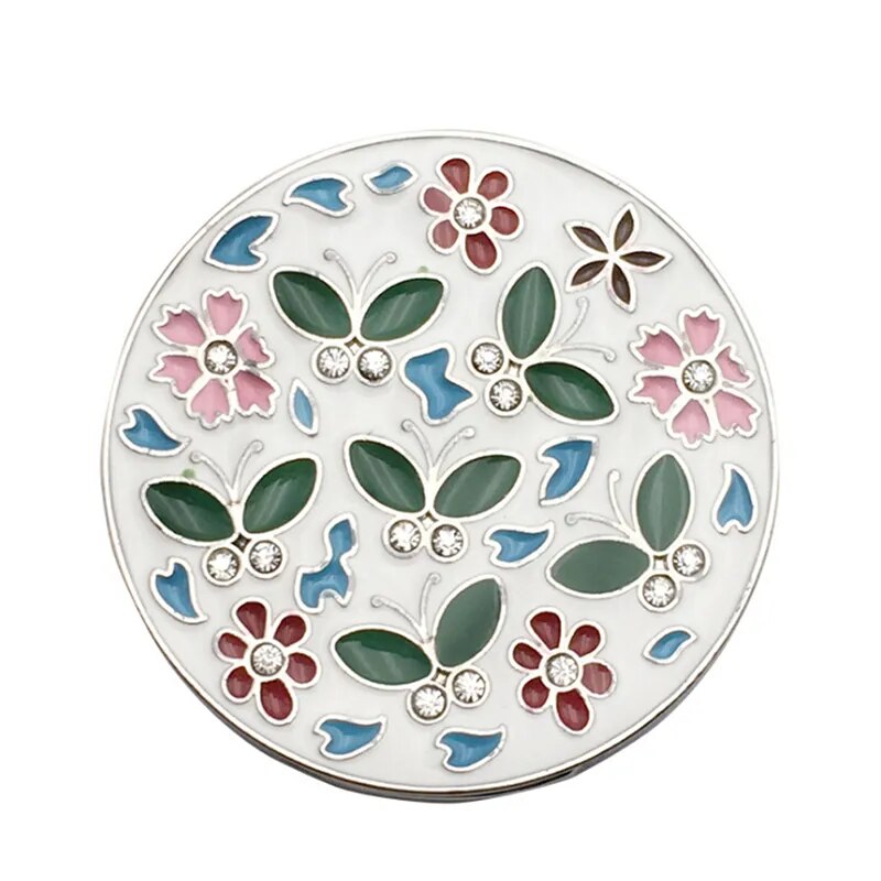 Accroche sac à main moderne fleurie