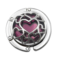 Porte sac à main cœur bleu - modèle style6-purple / China - AccrocheMonSac ™