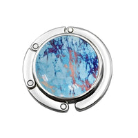 Accroche sac à main marbre noir - modèle J / China - AccrocheMonSac ™