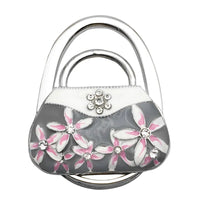 Accroche sac à main lys sac luxe - modèle grey - AccrocheMonSac ™