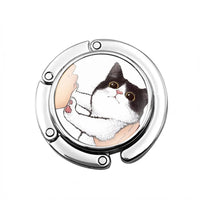 Accroche sac à main chat drôle - modèle images 2 - AccrocheMonSac ™