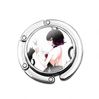 Accroche sac à main Loli Gothique Chat - modèle images 2 - AccrocheMonSac ™