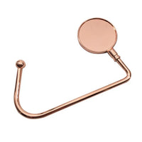 Accroche sac à main stylé or rose - modèle D Rose gold 1pcs / China - AccrocheMonSac ™