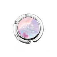 Accroche sac à main citation motivante - modèle images 4 - AccrocheMonSac ™