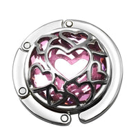 Porte sac à main cœur bleu - modèle style6-pink / China - AccrocheMonSac ™