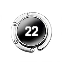 Accroche sac à main Chiffre 9 - modèle images 4 - AccrocheMonSac ™