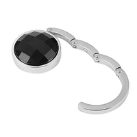 Accroche sac à main brillant mauve - modèle Noir - AccrocheMonSac ™