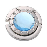 Accroche sac à main portable diamant - modèle Bleu - AccrocheMonSac ™