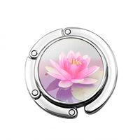 Accroche sac à main Fleur nénuphard - modèle images 2 - AccrocheMonSac ™