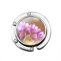 Accroche sac à main Fleur Violette - modèle images 3 - AccrocheMonSac ™