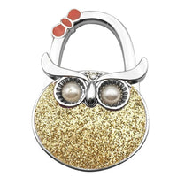 Accroche sac à main hiboux jolie - modèle Golden - AccrocheMonSac ™