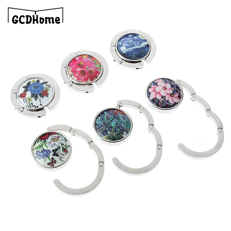 Accroche sac à main vert brillant