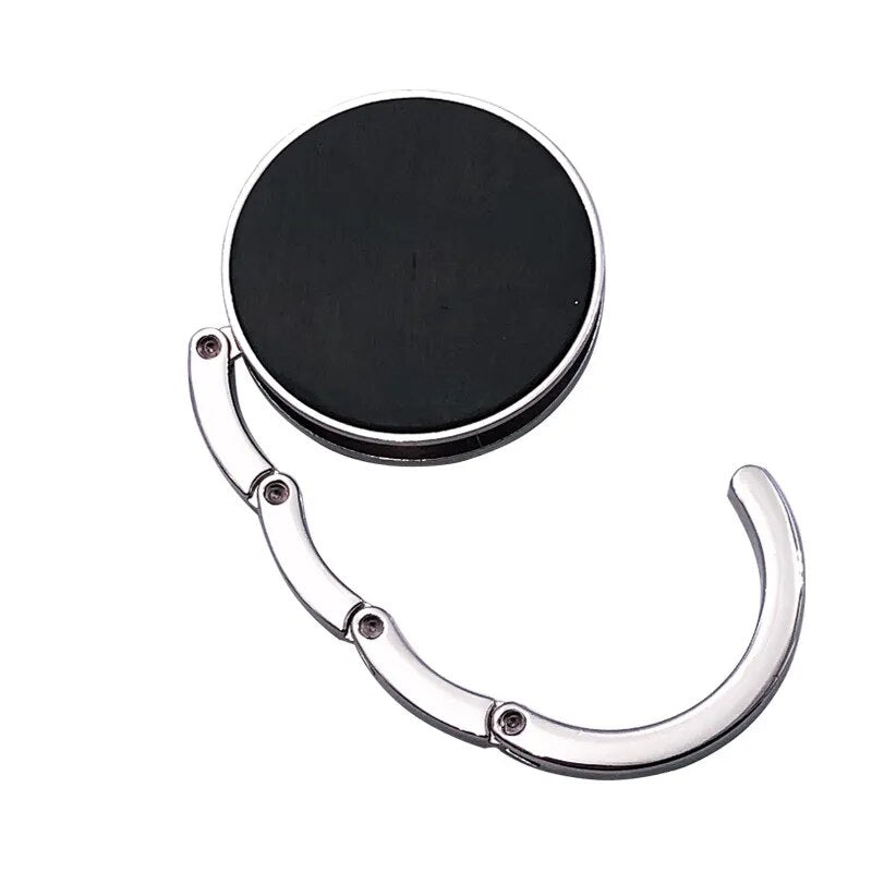 Accroche sac à mailles diamanté argent