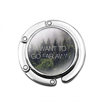 Accroche sac à main I Want To Go Far Away - AccrocheMonSac ™