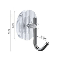 Porte sac à main mural chic adhésif - modèle Argent - AccrocheMonSac ™