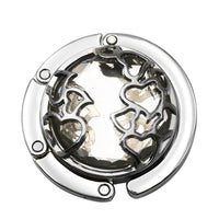 Accroche sac à main chic cœur blanc - AccrocheMonSac ™