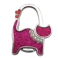 Accroche sac à main chat magnifique - modèle Bordeaux - AccrocheMonSac ™