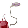 Accroche sac à main petit chat mauve