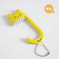 2 Accroche sac à main rigolo - modèle 2pcs Yellow - AccrocheMonSac ™