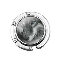Accroche sac à main Loup Blanc - modèle images 7 - AccrocheMonSac ™