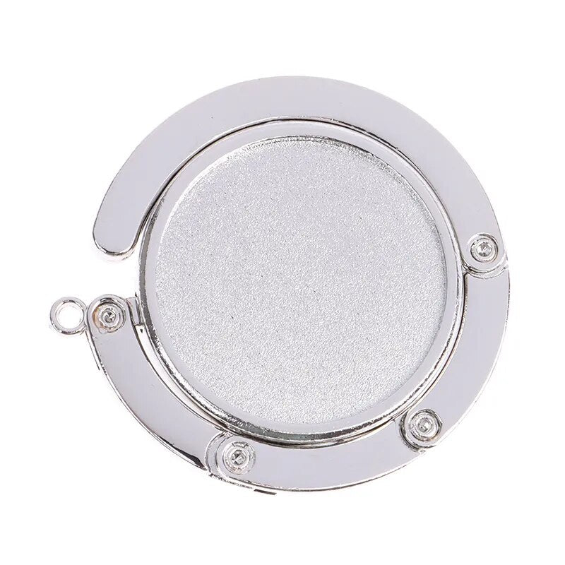 Accroche sac à main argent cœur