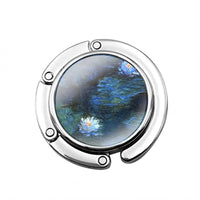 Accroche sac à main peinture fleur de Lotus - AccrocheMonSac ™