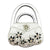 Accroche sac à main lys sac luxe - modèle white - AccrocheMonSac ™