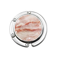 Accroche sac à main marbre noir - modèle I / China - AccrocheMonSac ™