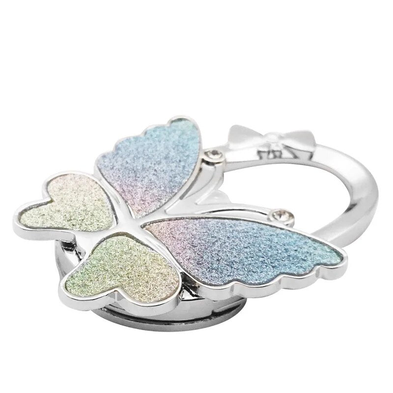 Accroche sac à main Paillettes papillon