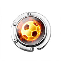 Accroche sac à main Ball in fire - modèle images 2 - AccrocheMonSac ™